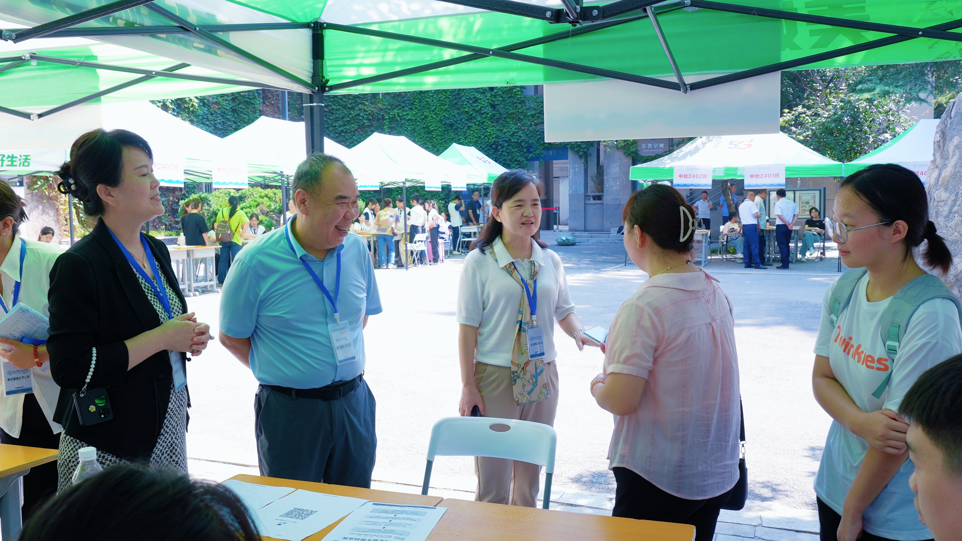“新”欣向荣    生生不息——市卫校顺利完成秋季学期报到工作(图1)